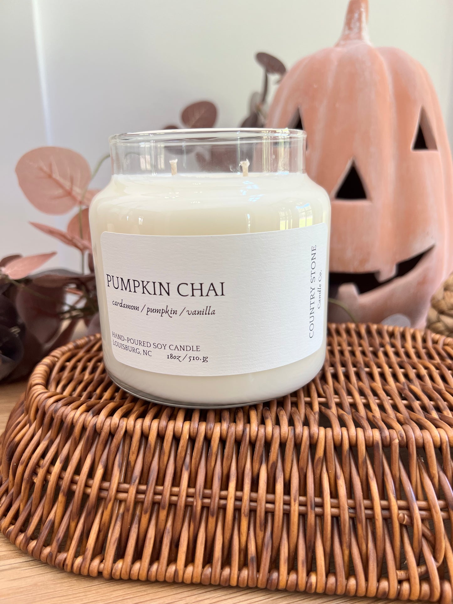 18oz Pumpkin Chai Candle