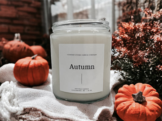 8oz Autumn Candle