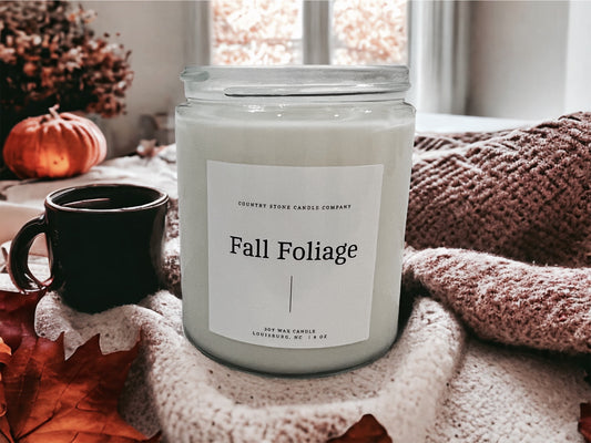 8oz Fall  Foliage Candle