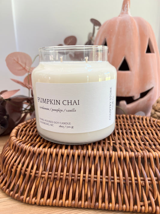 18oz Pumpkin Chai Candle