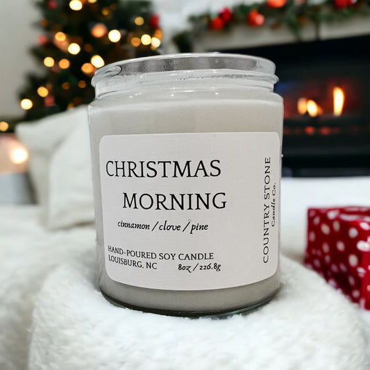 8oz Christmas Morning Candle